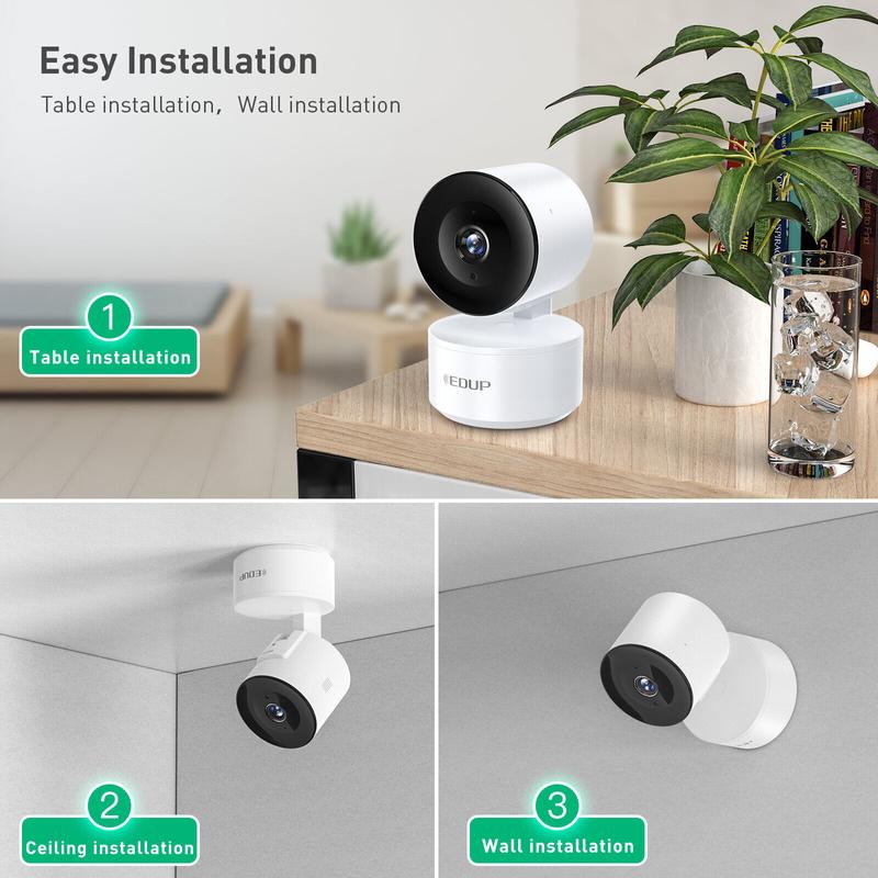 WiFi IP Camera 1080P Indoor Security Human Detection IR Night Vision Audio 5
