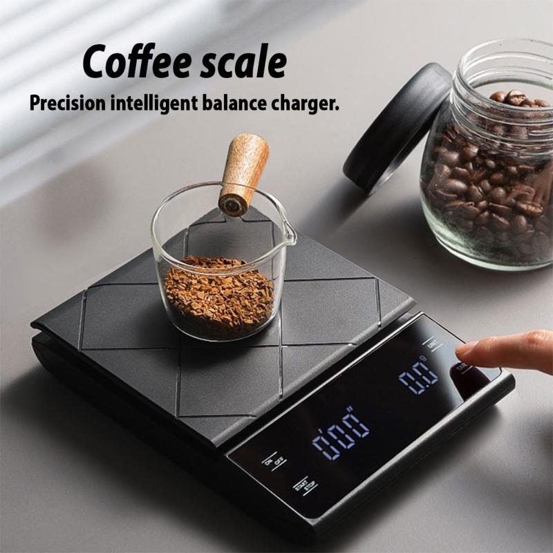 Coffee Scale Digital Coffee Weighing Scale LCD Display Kitchen - TikTok ...