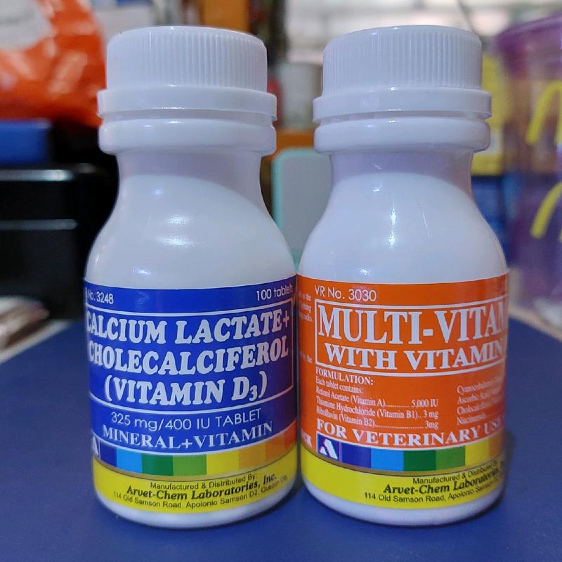 Calvex Arvet Chem Multivitamins & Calcium Lactate for Gamefowl(sold - TikTok ...