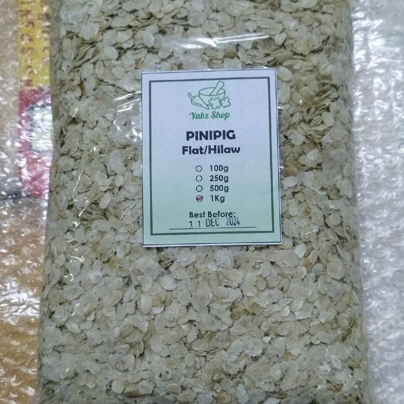 Pinipig Color Pinipig Flat/Raw Toasted/Busa 1kg - TikTok Shop Philippines