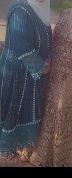 Product Review of Inayah Formal Partywear Pishwas Dress with Heavy statement Dupatta Pakistani suit Outfit from S**a 0