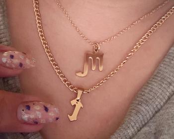 Product Review of OLD ENGLISH INITIAL NECKLACE from N**N 0
