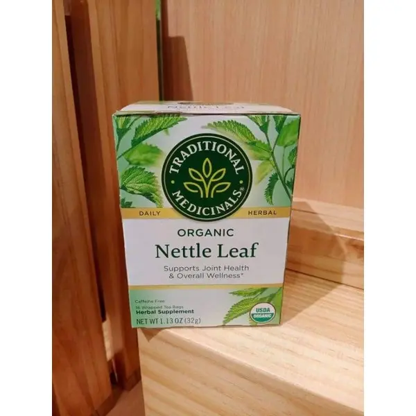Traditional Medicinals Organic Nettle Leaf Support Joint Health and Overall Wellness 16 tea bags