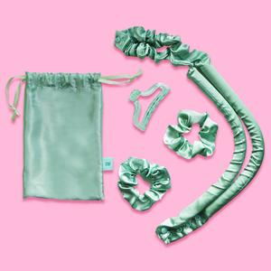 Give Me- The Satin Range-Heatless Curlers & Pillow case