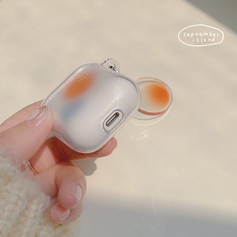 Product Introduction of Cute Fresh Flower Earphone Case For AirPods 1 2 Pro Case Transparent TPU Air pods 3 Bluetooth Earphone Charging Box With Keyring 13