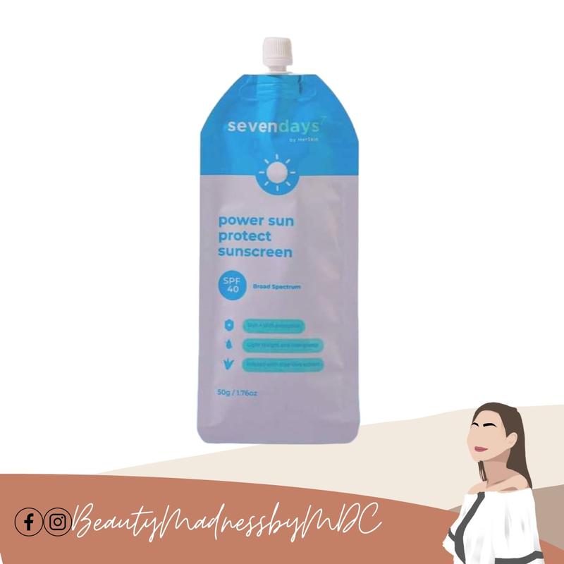 SEVENDAYS POWER SUN PROTECT SUNSCREEN SPF 40 - TikTok Shop Philippines