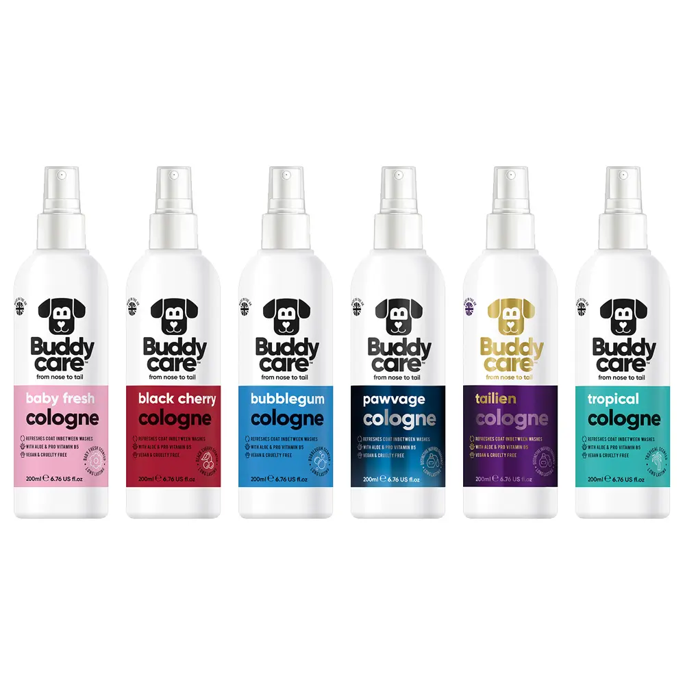 Buddycare Dog Cologne (200ml) - Refreshes Between Dog Washes