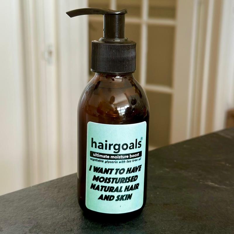 hairgoals tea tree vegetable glycerin - ultimate moisturising boost for hair and skin - Silicone Free Fragrance Free 0