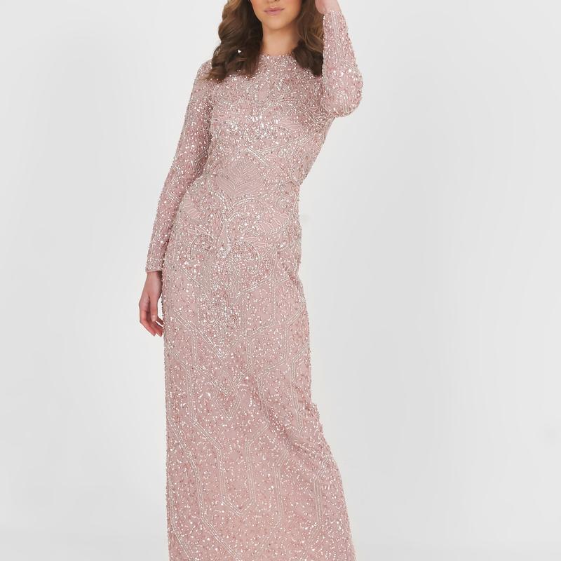 Angelina Party Occasional Wear full sleeves modest wear 2