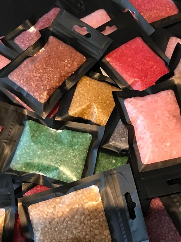 Sizzler Sample Box -  10 Packs of Simmering Salts  - Wax Melt Alternative Various Scents - Aroma Scented Fragrance Perfume Freshener 1
