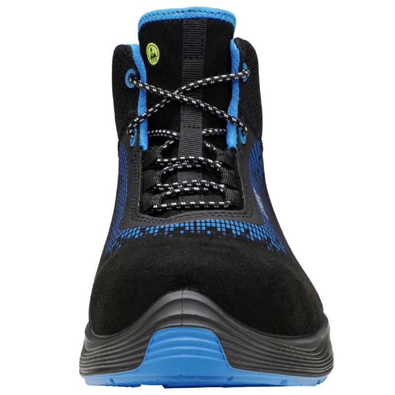 uvex 1 G2 Work Boots S1 SRC ESD Metal-Free 68318 Microsuede Perforated Upper 3