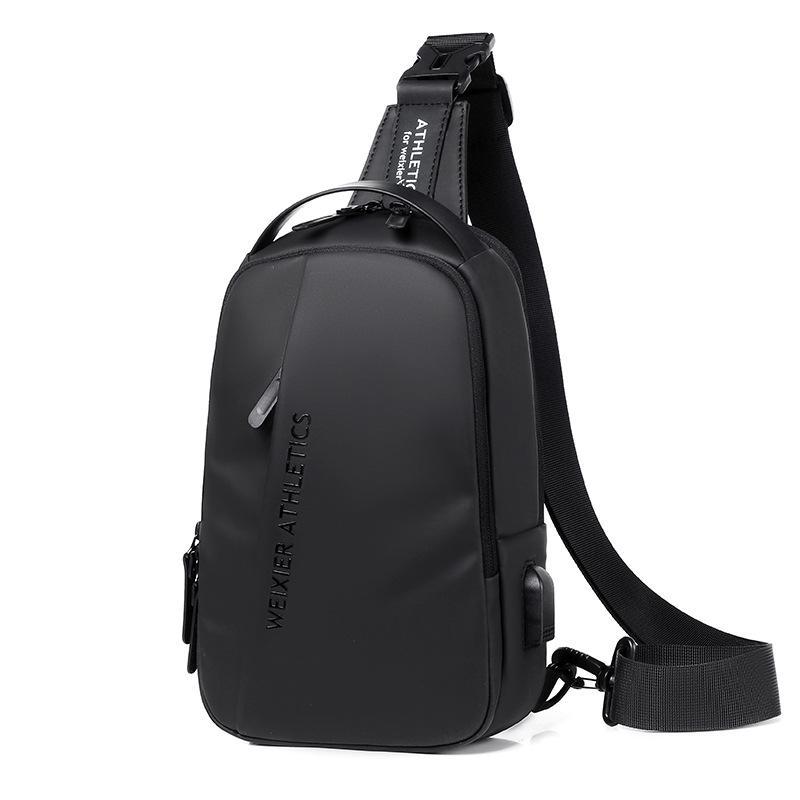 2023 New Men Chest Bag Slung Chest Bag Leisure Sports Bag Multifunctional Shoulder Bag Chest Bag 6