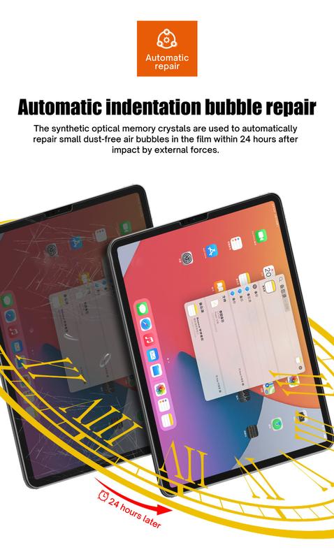 Product Introduction of Phim Hydrogel, dành cho iPad Air 4 10.9, iPad Pro 11 2022, Air 5 cho iPad 10.2, 9th 8th 10.5 9.7, Mini 6 4 5, Bảo Vệ Màn Hình Lỏng 21