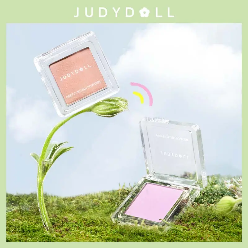 Judydoll Pretty Blush Powder Matte Shimmer Cheek Blush Palette Makeup