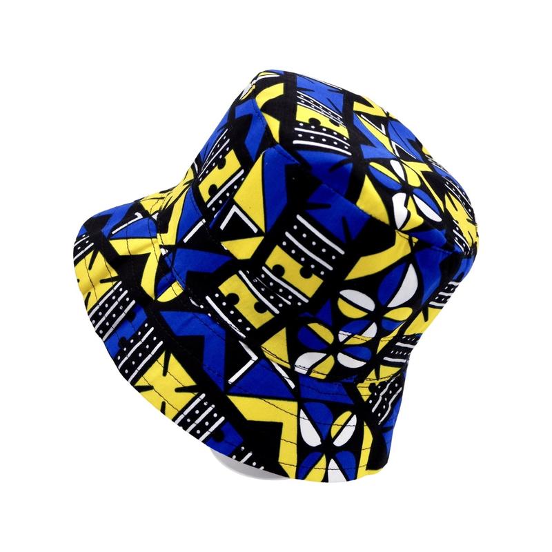 Product Introduction of African print bucket hat , sun hat reversible Striped Baseball Cap Baseball Cap Baseball Cap Winter Winter Winter Summer Polka Dot Cotton Silk Plain Floral Beret Striped 17