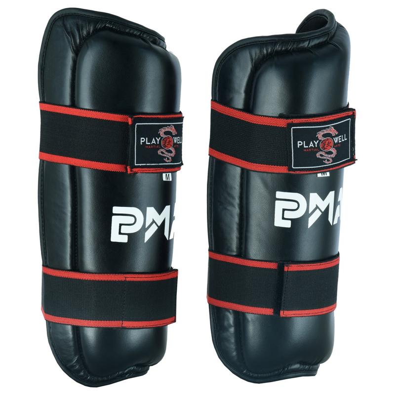 SEMI CONTACT ELITE KICKBOXING SHIN GUARDS - BLACK 1