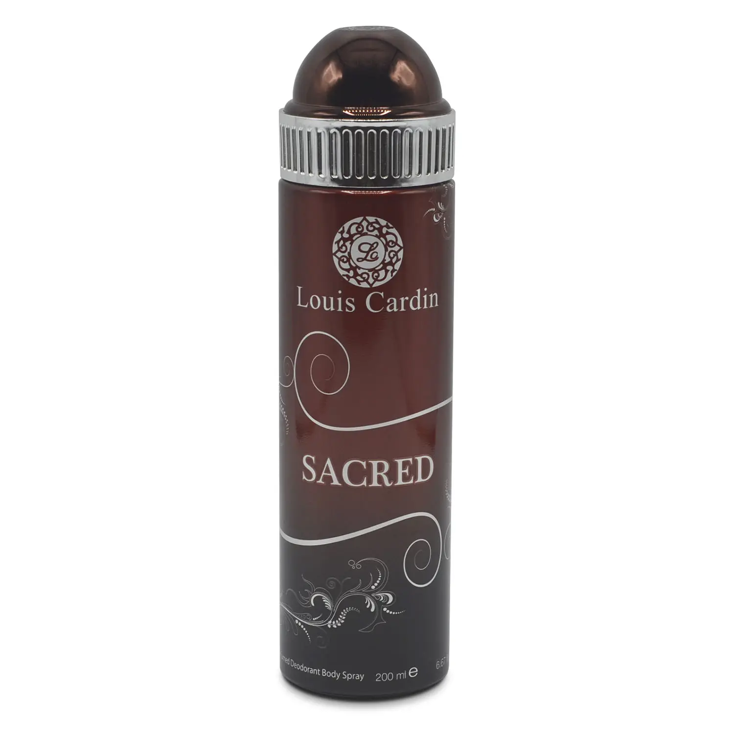 Louis Cardin Sacred Deodorant 200ml. Perfume. Men/Unisex Aroma Body Care Fragrance Scent