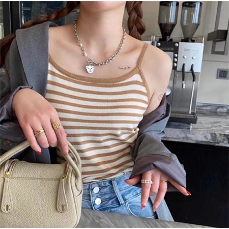 Korean Style Women's Sleeveless Cotton Sando Vest Top SIZE M-XXLNew Korean Style Women's Sleeveless Cotton Sando Vest Top SIZE M-XXL Womenswear Tube Shirt Casual 7