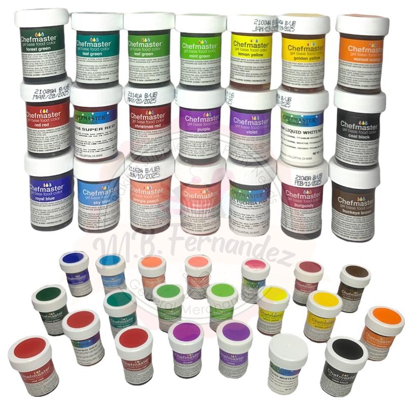 Chefmaster Food Color Gel Based 1oz - TikTok Shop Philippines
