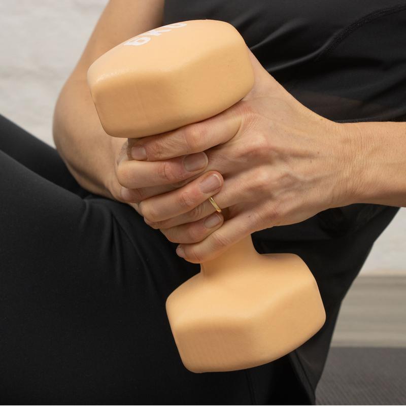 Myga Dumbbells - Pair of Cast Iron & Neoprene Hex Weights for Core Strength and Fitness Exercises, Aerobics and Training - Non-Slip Dumbbells for Home, Gym and Studio - SOLD AS PAIRS, Choice of Weight, 1kg - 10kg 6