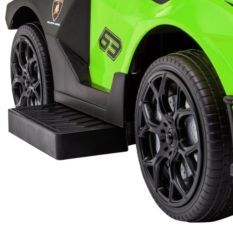 HOMCOM AIYAPLAY Licensed 2 in 1 Baby Ride on Push Car Toddler Push Along Car with Parent Handle Sliding Car with Horn Steering Wheel NO POWER for 1 - 3 Years, Green 8
