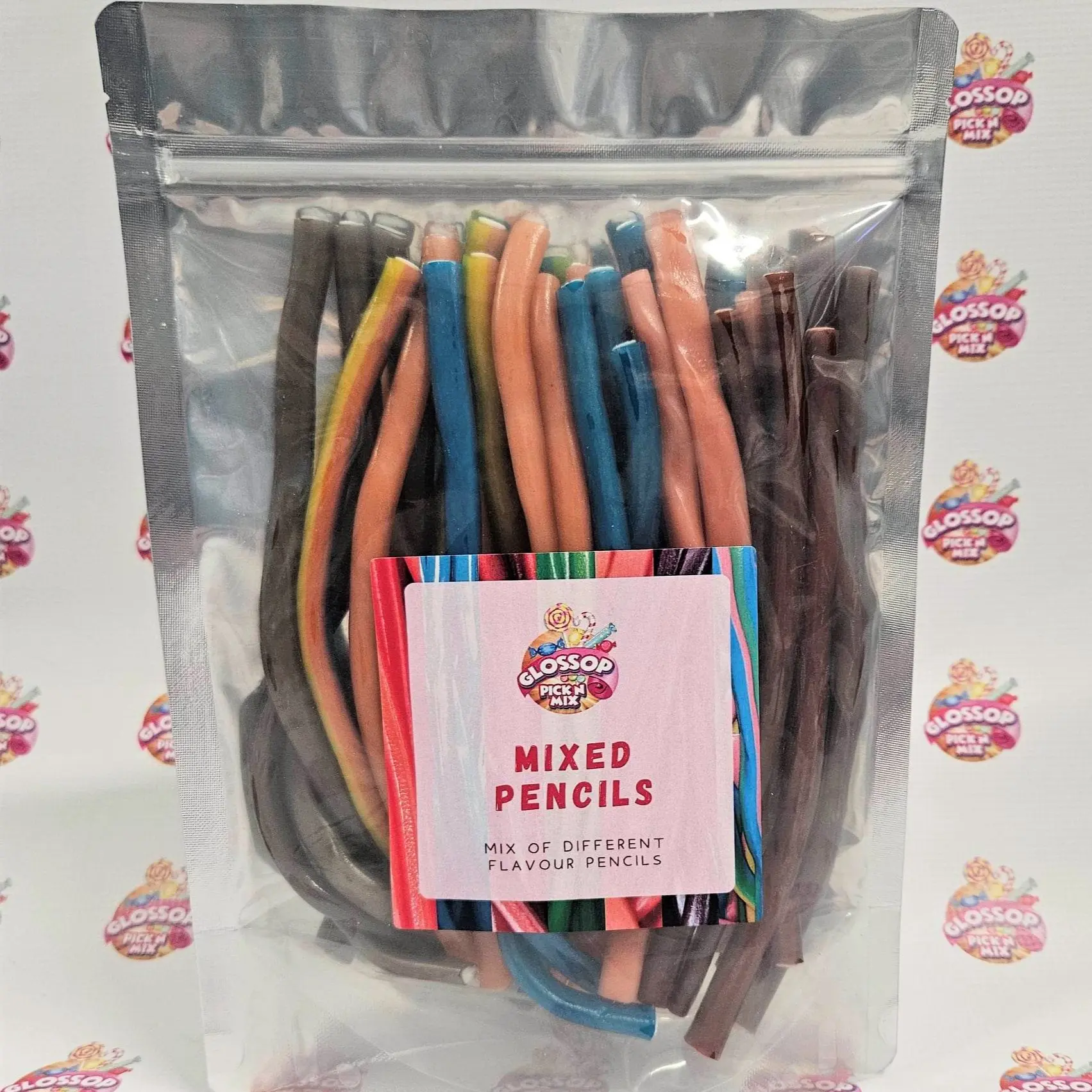 Mixed pouch Pencils x 50pk, 10 pencils of 5 flavours