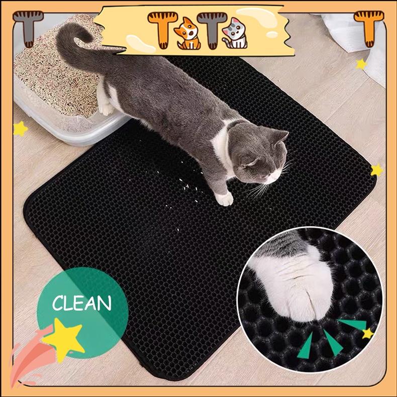 Ti Ti Cat Litter Mat Trapper Large Cat Grooming Cat Toilet Mat - TikTok ...