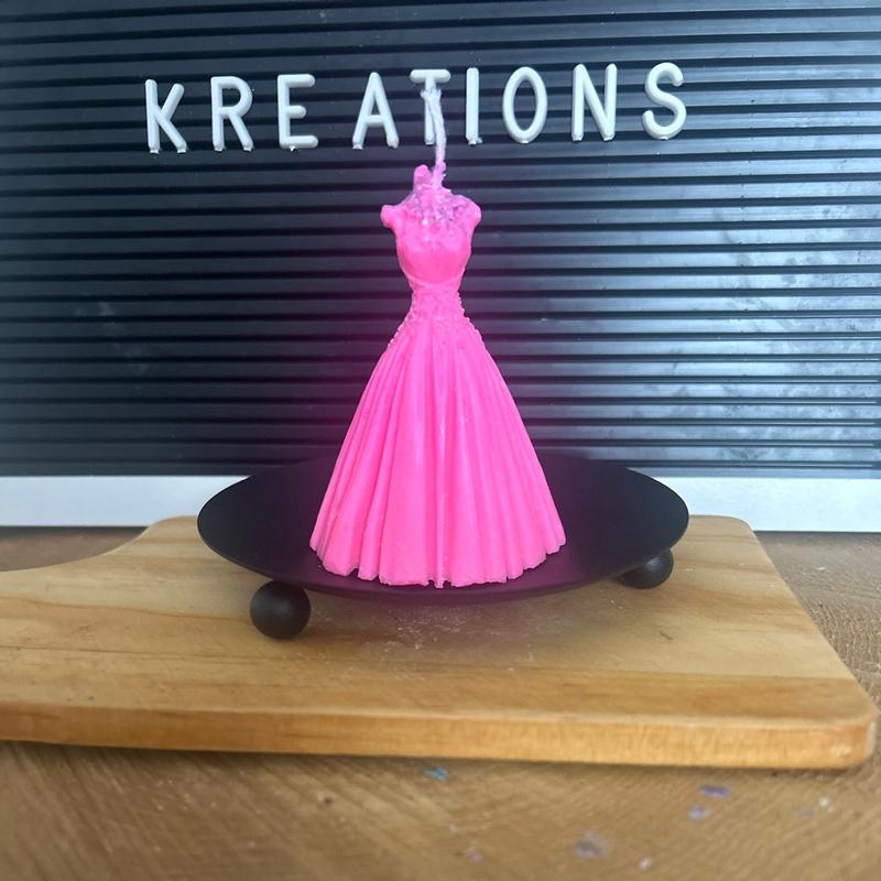 Candle plate 5