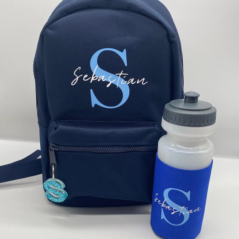 Personalised bag and bottle 1