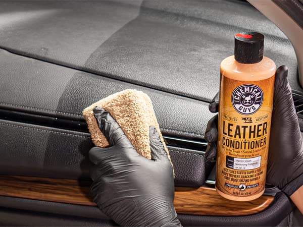 Chemical Guys Leather Cleaner - Colorless & Odorless Super Cleaner