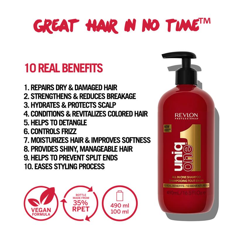 Revlon Professional UniqOne Shampoo 490ml 1