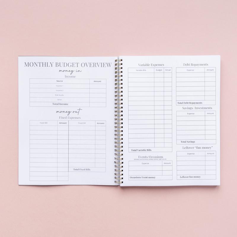 BUDGET PLANNER - 12 MONTHS 5