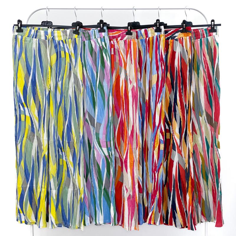 Sophia Wave Pleated Trousers 0