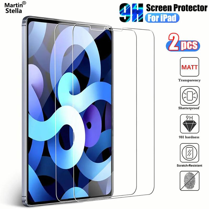 [2 Pack] Screen Protector for iPad Pro 11 4th Generation (2022 Release) - Tempered Glass Screen Protector Face ID Compatible/Scratch Resistant for Apple iPad Pro 11 (2022/2021/2020) 0