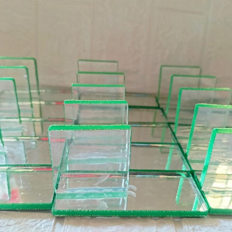 Glass frame 2x2 and 2x4 for Souvenir(choice of ribbon color) - TikTok ...