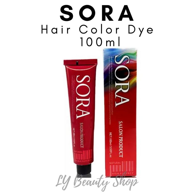 Sora Hair Color Dye 100ml (72 Colors Available) (COLOR & OXI - TikTok ...