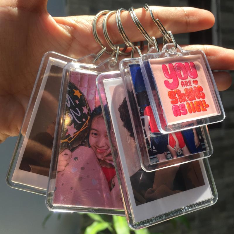 Small Box Keychain Acrylic Keychain (Square / Small) - TikTok Shop Philippines