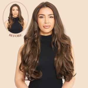 Candice 5 Weft 20 Inch Loose Curly Clip in Hair Extensions