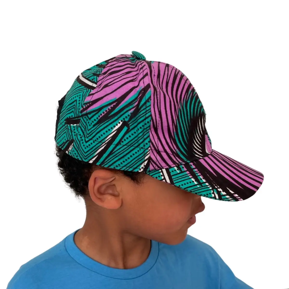 Baseball cap, African print Polka Dot Cotton Cotton Silk Plain Floral Striped Baseball Cap Winter Summer Polka Dot