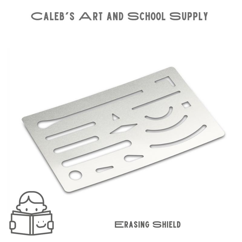 Erasing Shield Thin Metal Eraser Shield Drawing Drafting tools - TikTok ...