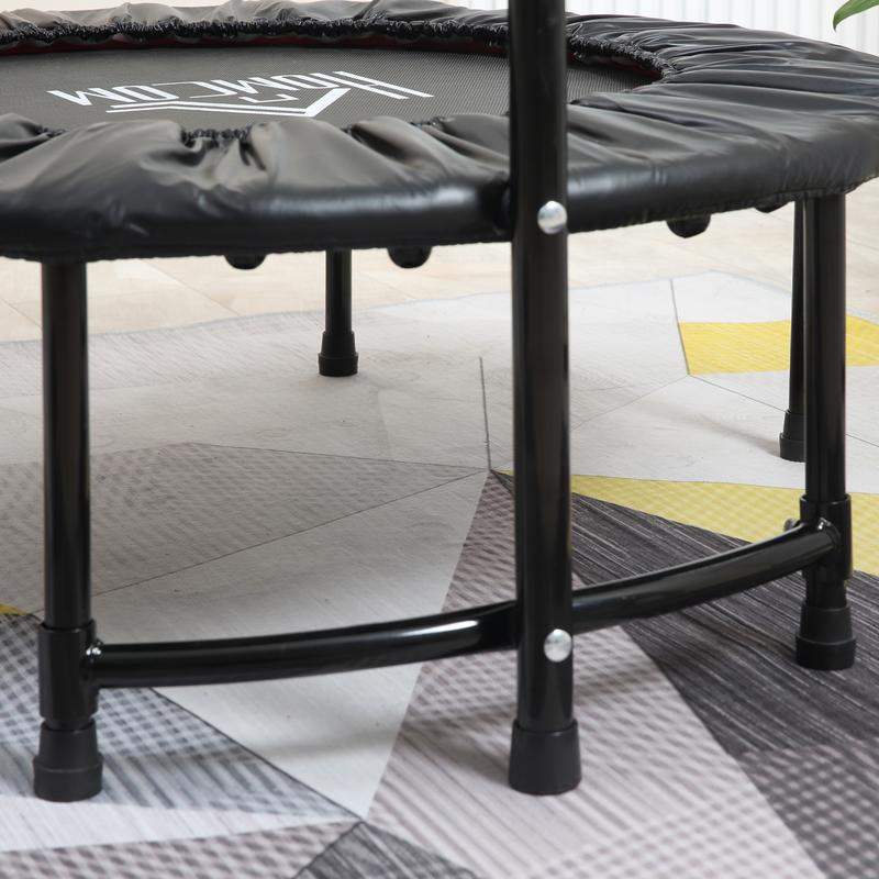 40'' Kids Mini Trampoline, Adult Rebounder Jumper w/ Handle Fitness 7