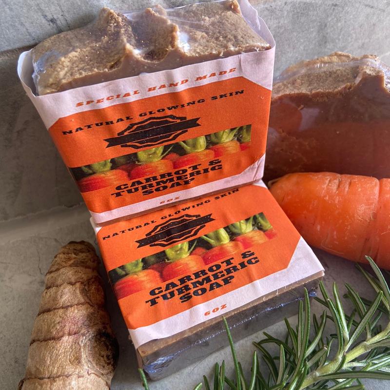 Turmeric carrots soap 2