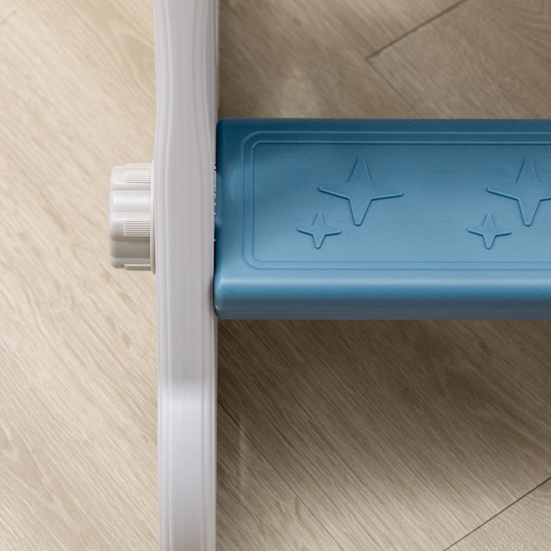 AIYAPLAY Kids Slide Indoor Freestanding Baby Slide Space Theme for Ages 1.5-3 Years - Blue 7