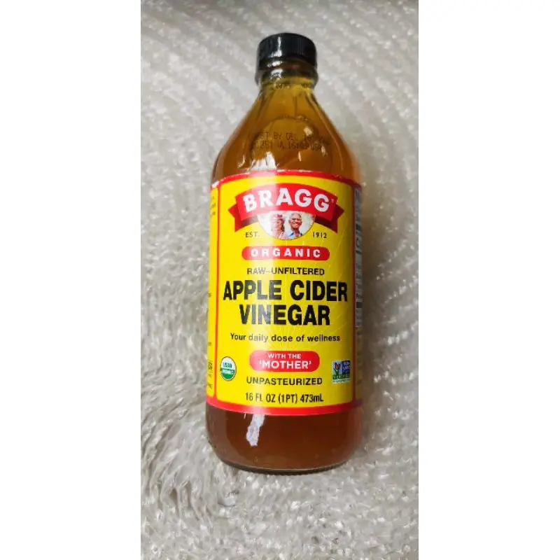 Bragg Organic Raw Unfiltered Apple Cider vinegar  473ml With The Mother Unpasteurized