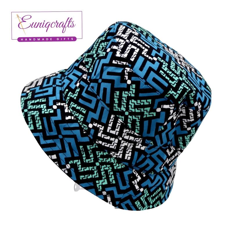 Product Introduction of African print bucket hat , sun hat reversible Striped Baseball Cap Baseball Cap Baseball Cap Winter Winter Winter Summer Polka Dot Cotton Silk Plain Floral Beret Striped 7