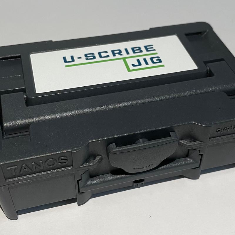 Micro Systainer & U-Scribe Jig Set For Cabinetry installations, woodworking & DIY 1