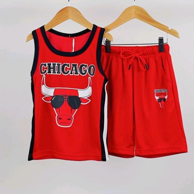 Basketball Jersey Shorts Set 4-14 3