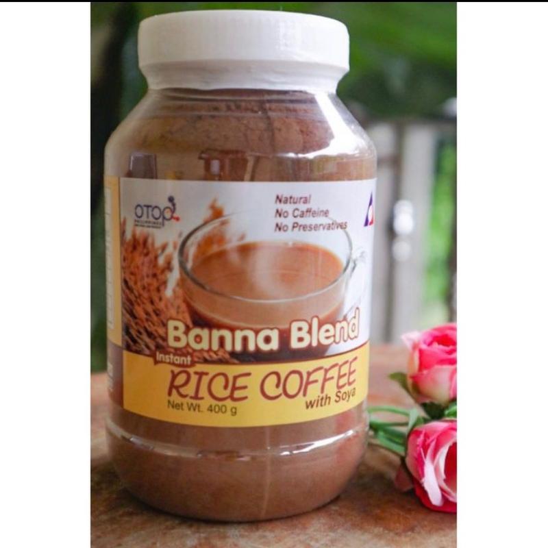 Rice Coffee (Banna Blend Instant Rice Coffee with Soya) Organic ...