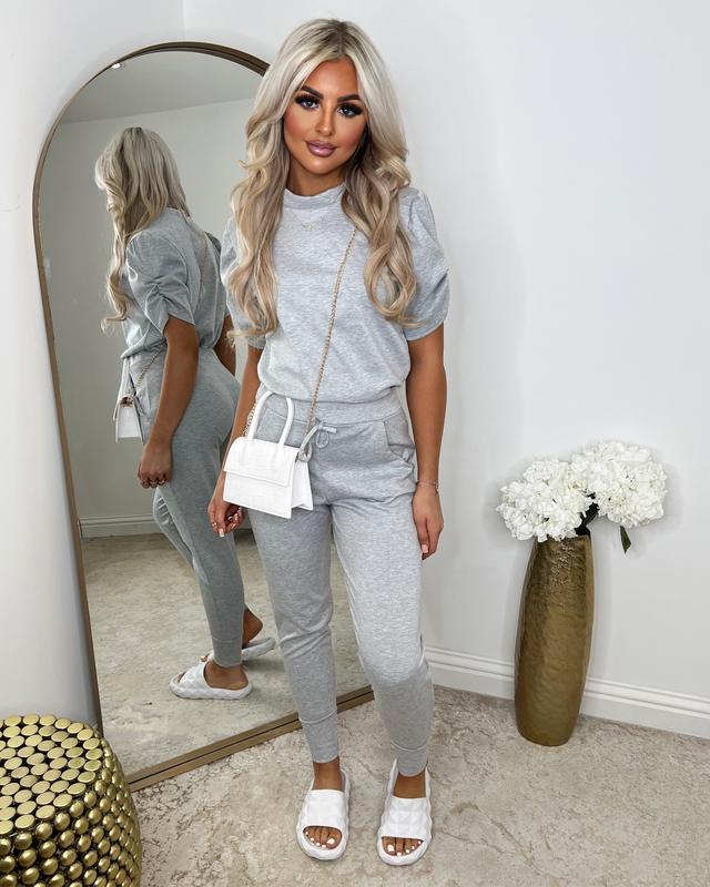 Kelly Ruched Arm Loungewear Set 3