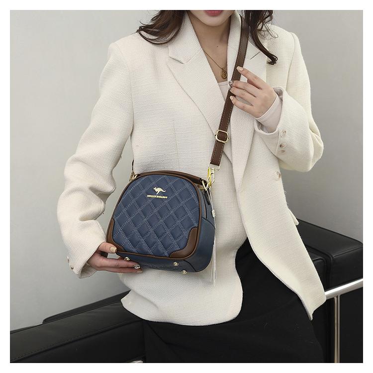 Product Introduction of Túi xách kangaroo nữ, túi táo dung tích lớn, túi đeo vai sang trọng, túi messenger đa năng, thời trang và nhiều màu, túi điện thoại di động ba lớp, mới 2023 23